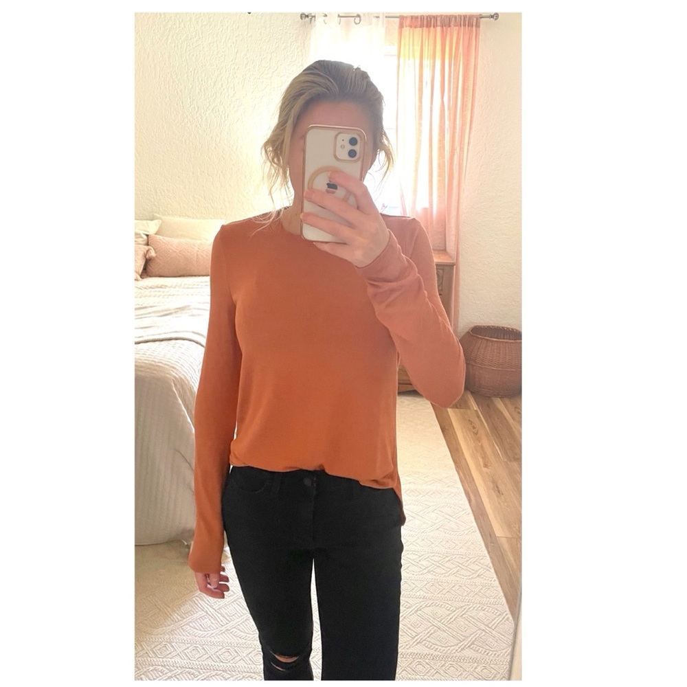 Banana Republic luxe spun long sleeve